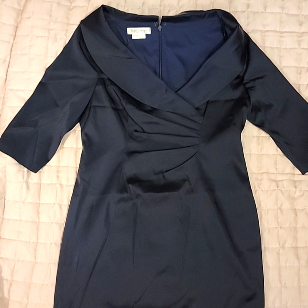 Key Unger Navy Formal Dress size 14